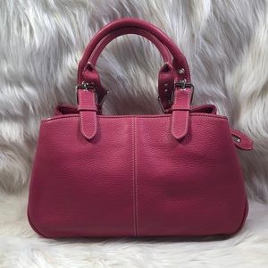Dooney & Bourke Pink Peeble Leather Satchel